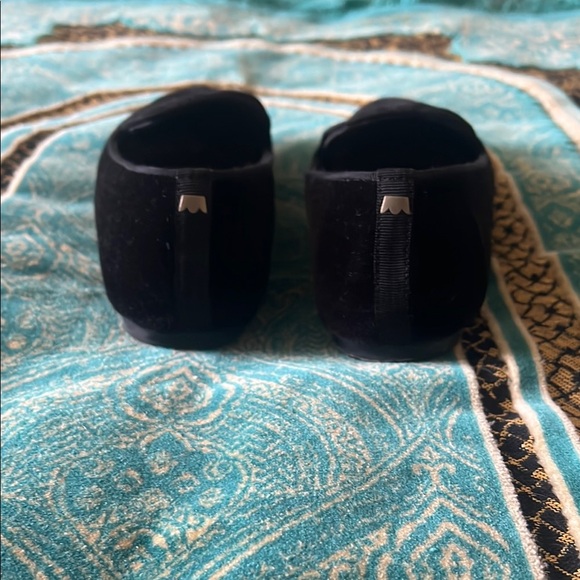 Birdies Black Velvet Loafers Flats - Picture 2 of 3